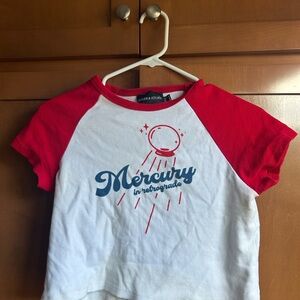 Mercury is in Retrograde Baseball Tee